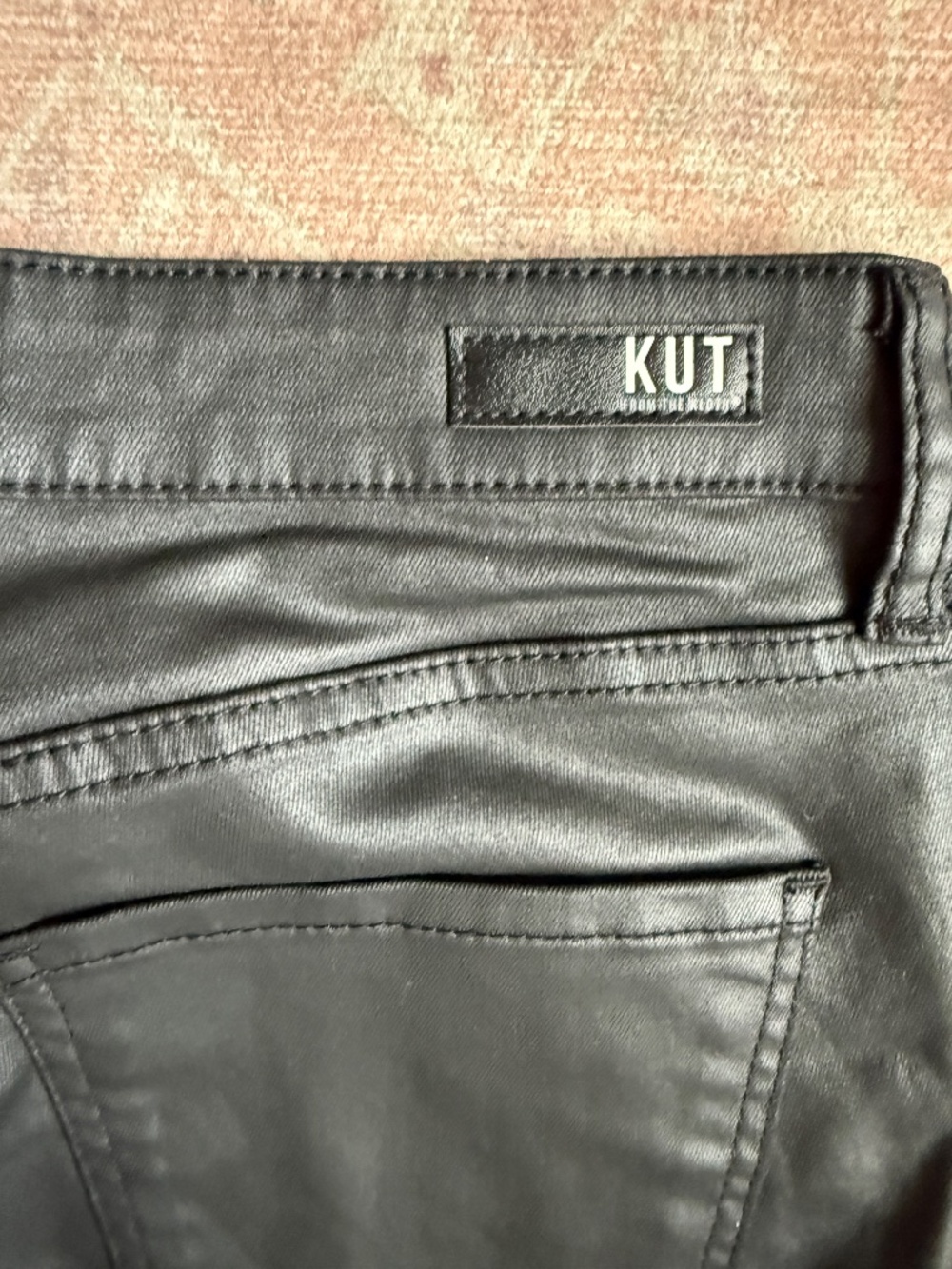 Kut From the Kloth - Coated Black Jeans - Picture 5 of 7